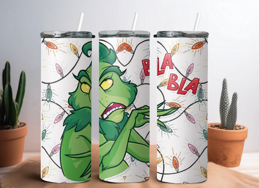 Bla Bla Grinch Tumbler