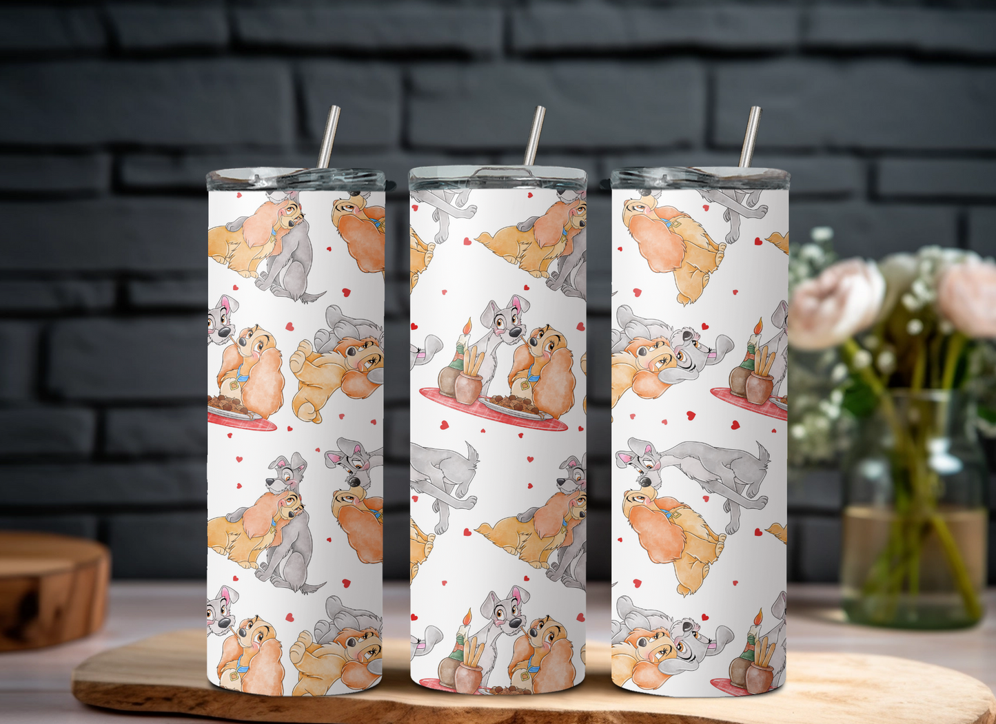 Lady & Tramp Tumbler